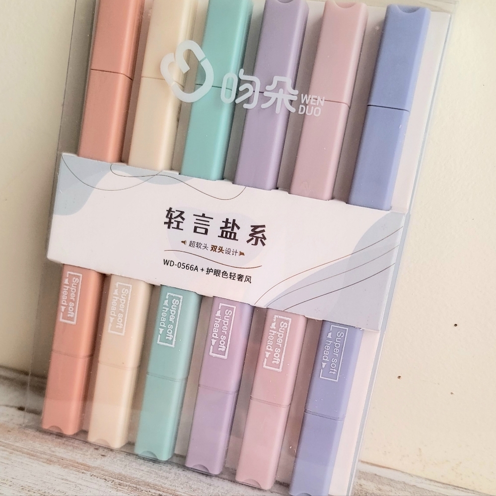 Manga Highlighter Markers Set